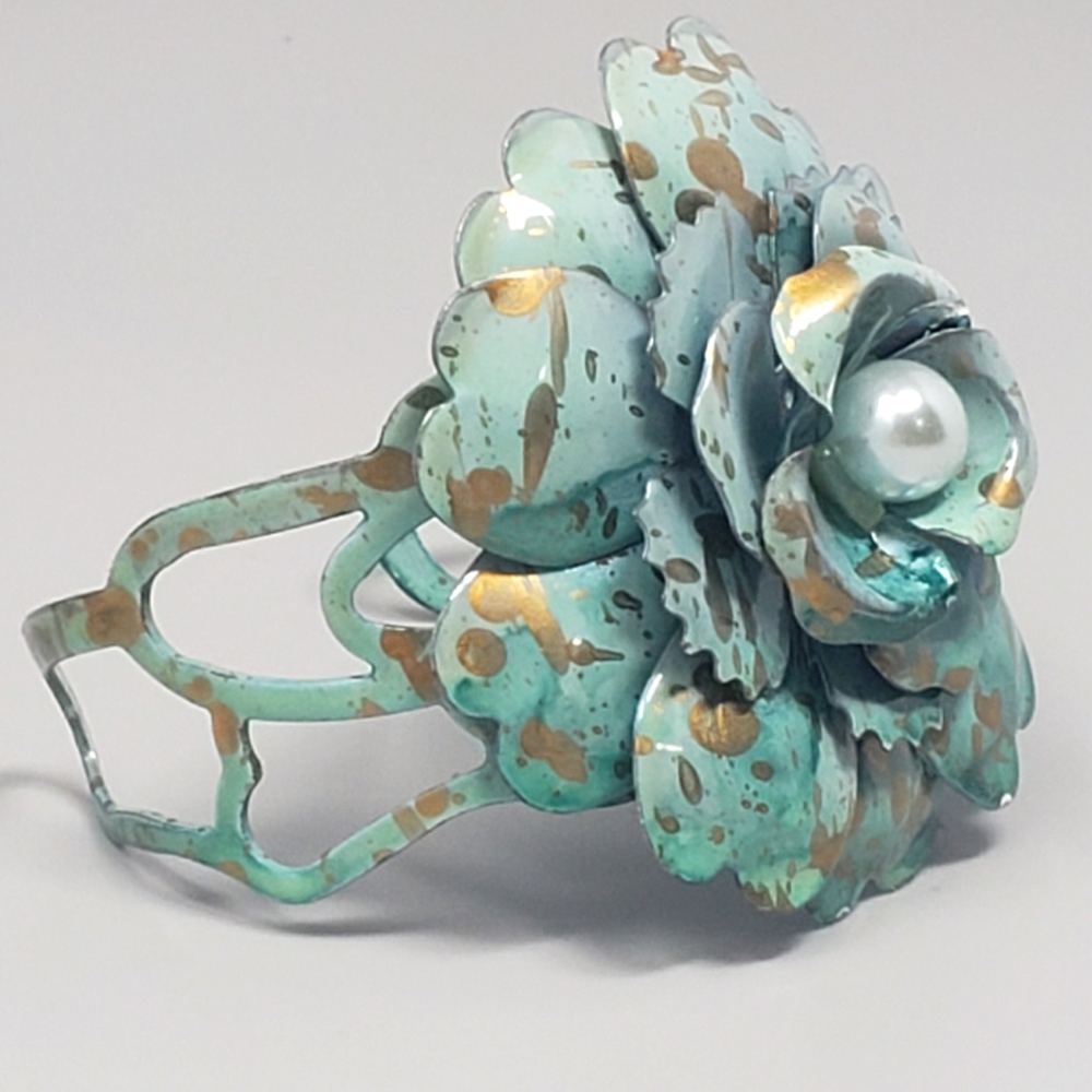 Cooper Patina Colored Metal Bracelet